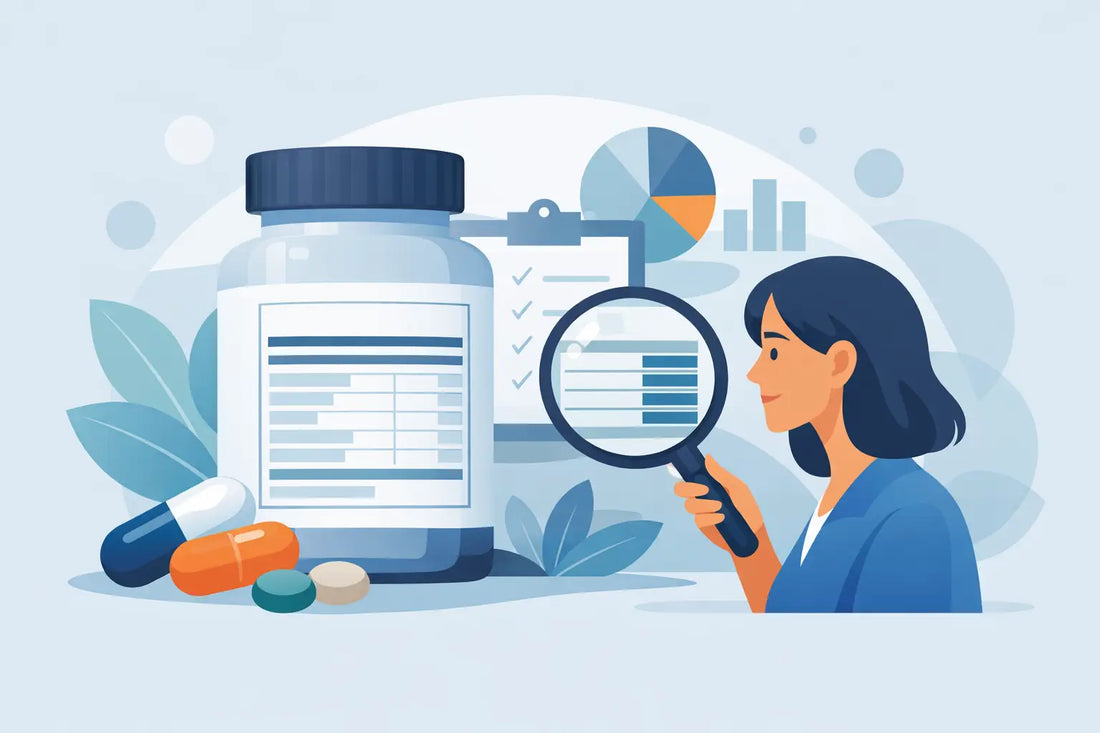 How to Read Supplement Facts Labels With Confidence