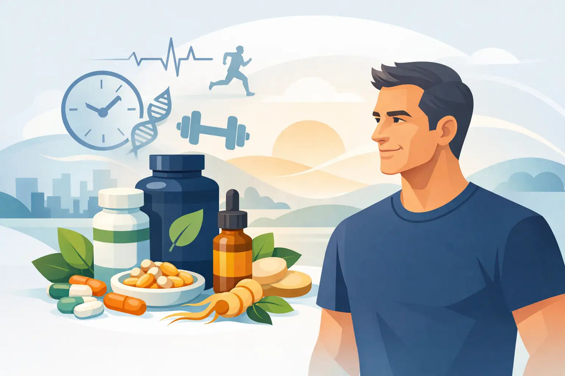 Longevity Supplements for Men That Pull Their Weight