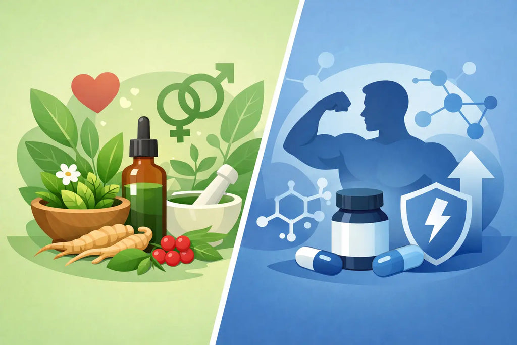 Herbal Libido Support vs Testosterone Booster