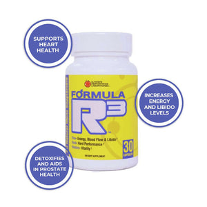 Formula R3 Daily (All-Natural Supplement for Men's Health) - FormulaR3